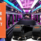 Party Hard In A Party Bus Rental For Wedding In New Jersey - FnA Bus Charter
