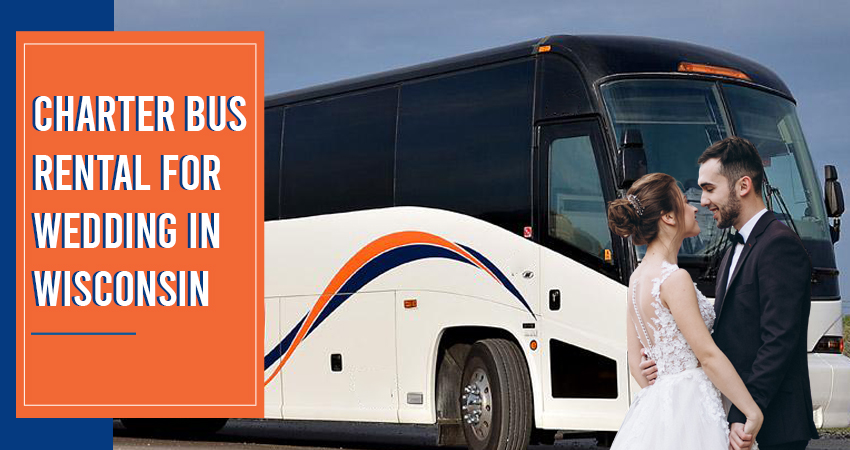 Charter Bus Rental For Wedding in Wisconsin